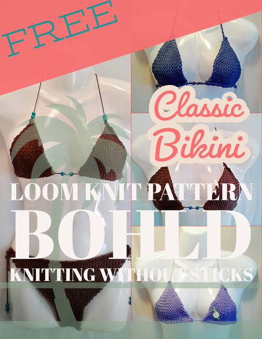 Loom Knitting the Classic 70's Bikini