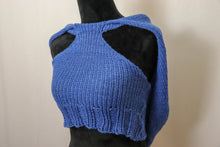 Load image into Gallery viewer, Loom Knit Hooded Crop Top