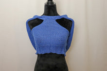 Load image into Gallery viewer, Loom Knit Hooded Crop Top