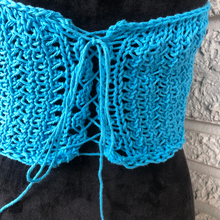 Load image into Gallery viewer, Loom Knit Miami Crop Top Set