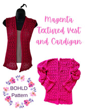 Load image into Gallery viewer, Loom Knit Lacey Cardigan
