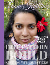 Load image into Gallery viewer, Loom Knit Birthday Cake Cowl