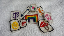 Load image into Gallery viewer, Loom Knit Retro Patches