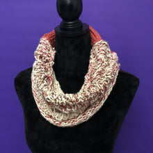 Load image into Gallery viewer, Loom Knit Autumn Spice Cowl