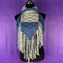 Load image into Gallery viewer, Loom Knit Hooded Bandana Cowl