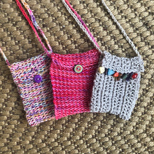 Load image into Gallery viewer, Loom Knit Biddy Bags