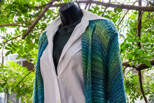 Load image into Gallery viewer, Loom Knit Bohemian Easy Breezy Full Length Open Sweater