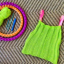 Load image into Gallery viewer, Loom Knit Bright Neon Midi Top
