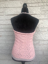 Load image into Gallery viewer, Loom Knit Cotton Candy Eyelet Full Top