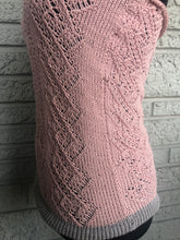 Load image into Gallery viewer, Loom Knit Cotton Candy Eyelet Full Top