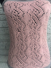 Load image into Gallery viewer, Loom Knit Cotton Candy Eyelet Full Top