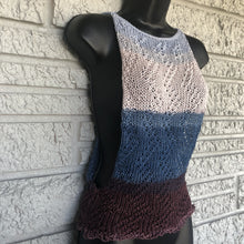 Load image into Gallery viewer, Loom Knit Geometric Tunic