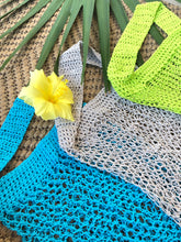 Load image into Gallery viewer, Loom Knit Hempster Market Bag