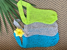 Load image into Gallery viewer, Loom Knit Hempster Market Bag