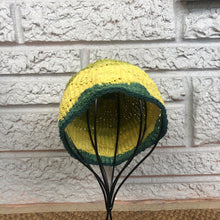 Load image into Gallery viewer, Loom Knit Leaf Headwrap/Cowl & Hat Set