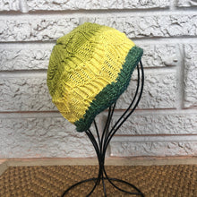 Load image into Gallery viewer, Loom Knit Leaf Headwrap/Cowl & Hat Set