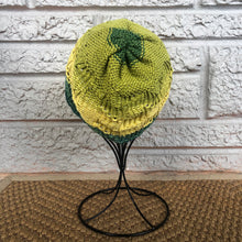 Load image into Gallery viewer, Loom Knit Leaf Headwrap/Cowl & Hat Set
