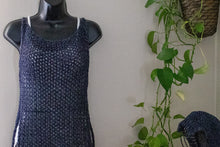 Load image into Gallery viewer, Loom Knit Midnight Mesh Tunic