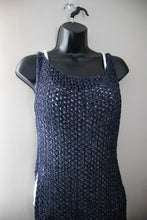 Load image into Gallery viewer, Loom Knit Midnight Mesh Tunic