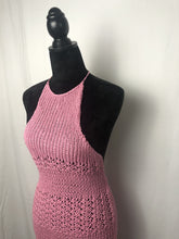 Load image into Gallery viewer, Loom Knit Pretty In Pink Dress
