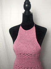 Load image into Gallery viewer, Loom Knit Pretty In Pink Dress