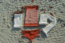 Load image into Gallery viewer, Loom Knit Spice Shell 60s Top