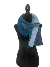 Load image into Gallery viewer, Loom Knit Stormy Night 2 in 1 Cowl Shrug w/ Hat