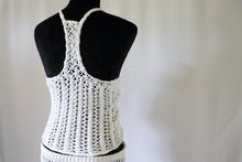 Load image into Gallery viewer, Loom Knit Sunset Waves Racer Back Top