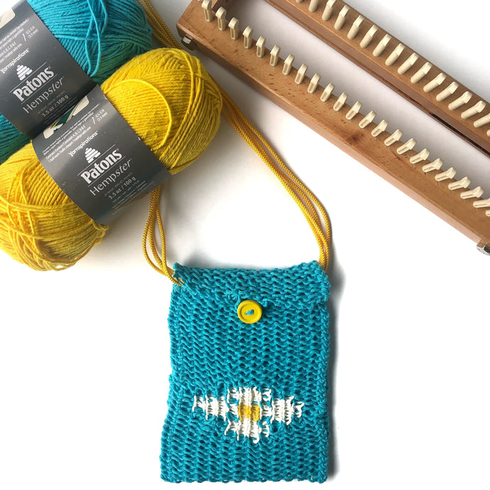Loom Knit Sunny Days Pouch