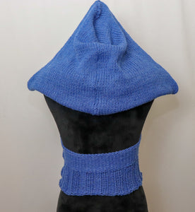 Loom Knit Hooded Crop Top