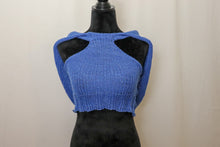 Load image into Gallery viewer, Loom Knit Hooded Crop Top
