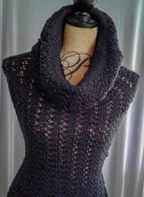 Load image into Gallery viewer, Loom Knit Summer Cowl Neck Tunic
