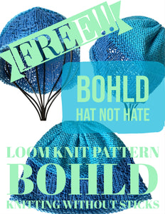 BOHLD Hat Not Hate