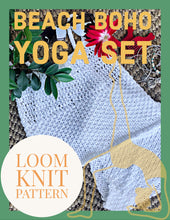 Load image into Gallery viewer, Loom Knit Beach Boho Yoga Set

