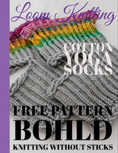Load image into Gallery viewer, Loom Knit Yoga Socks
