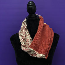 Load image into Gallery viewer, Loom Knit Autumn Spice Cowl
