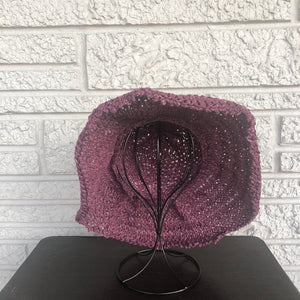 Loom Knit Current Situation Beach Hat