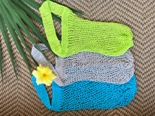 Load image into Gallery viewer, Loom Knit Hempster Market Bag
