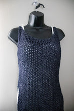 Load image into Gallery viewer, Loom Knit Midnight Mesh Tunic
