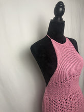 Load image into Gallery viewer, Loom Knit Pretty In Pink Dress
