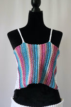 Load image into Gallery viewer, Loom Knit Sunset Waves Racer Back Top
